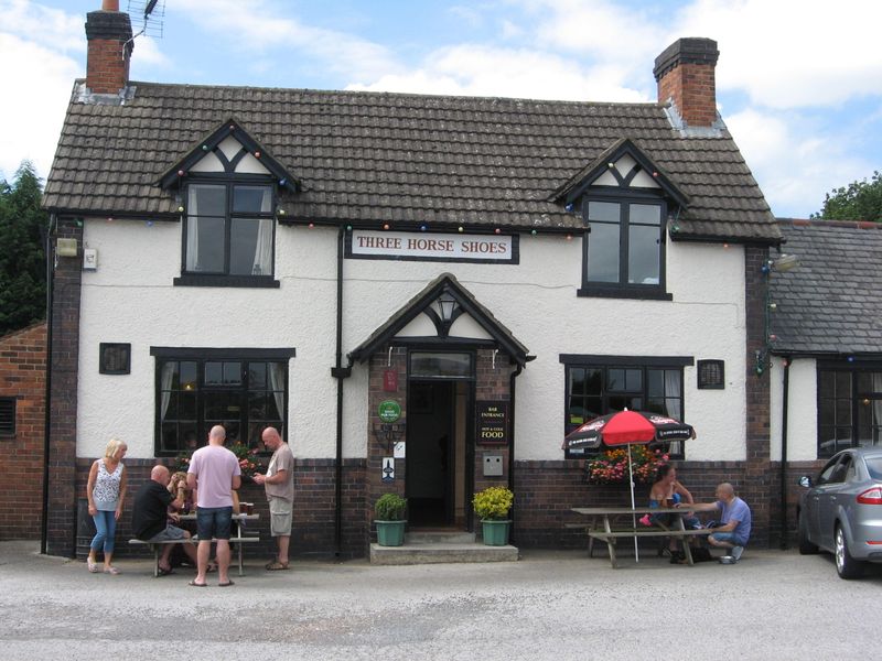 Three Horseshoes, Morley. (Pub, External, Key). Published on 14-07-2014