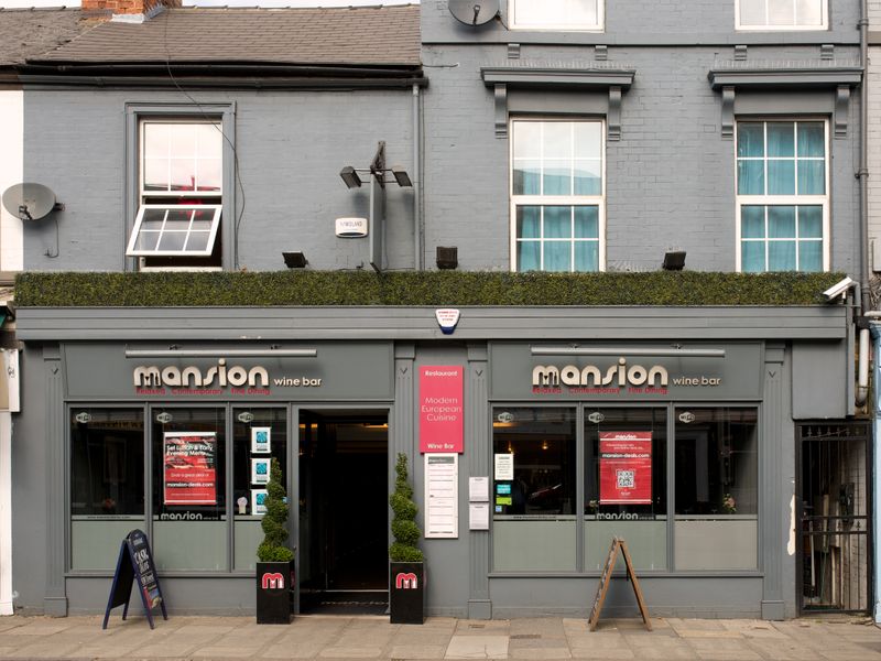 Mansion Wine Bar, Derby. (Pub, External, Key). Published on 09-09-2014