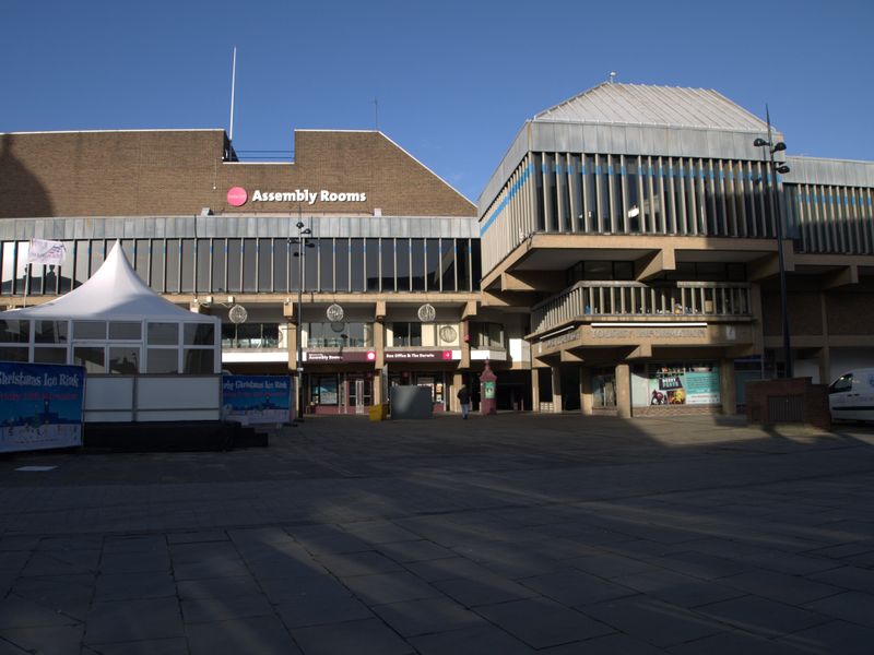 Assembly Rooms, Derby. (Pub, External, Key). Published on 12-12-2014 