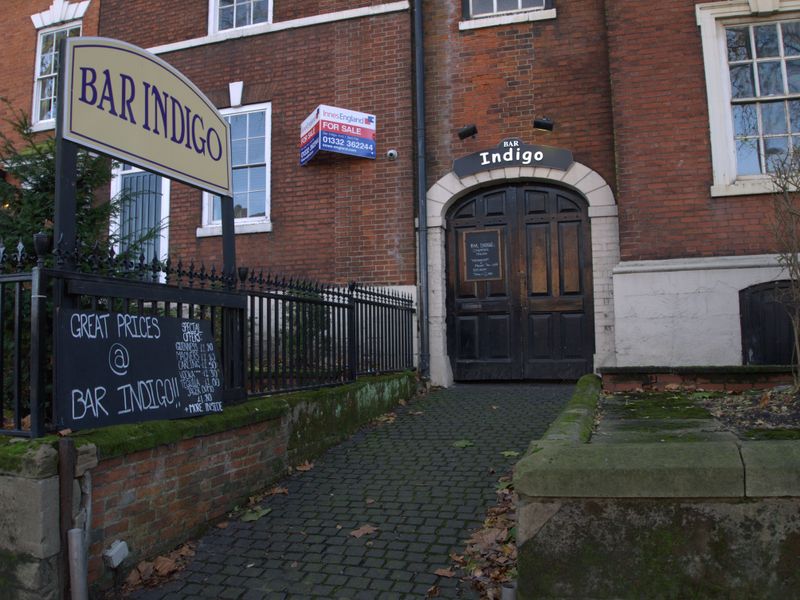 Bar Indigo, Derby. (Pub, External, Sign, Key). Published on 12-12-2014