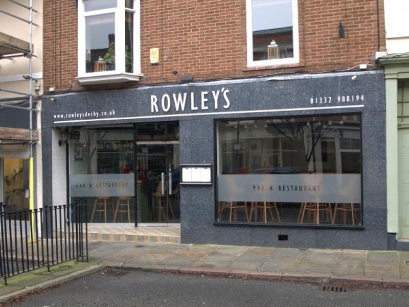 Rowley's, Derby. (Pub, External, Key). Published on 17-11-2015