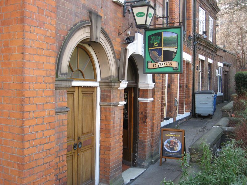Ryan's, Derby. (Pub, External, Key). Published on 14-03-2013