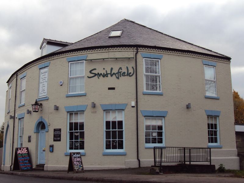 Smithfield, Derby. (Pub, External, Key). Published on 08-05-2014