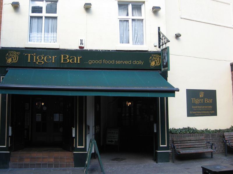 Tiger Bar, Derby. (Pub, External, Key). Published on 14-03-2013