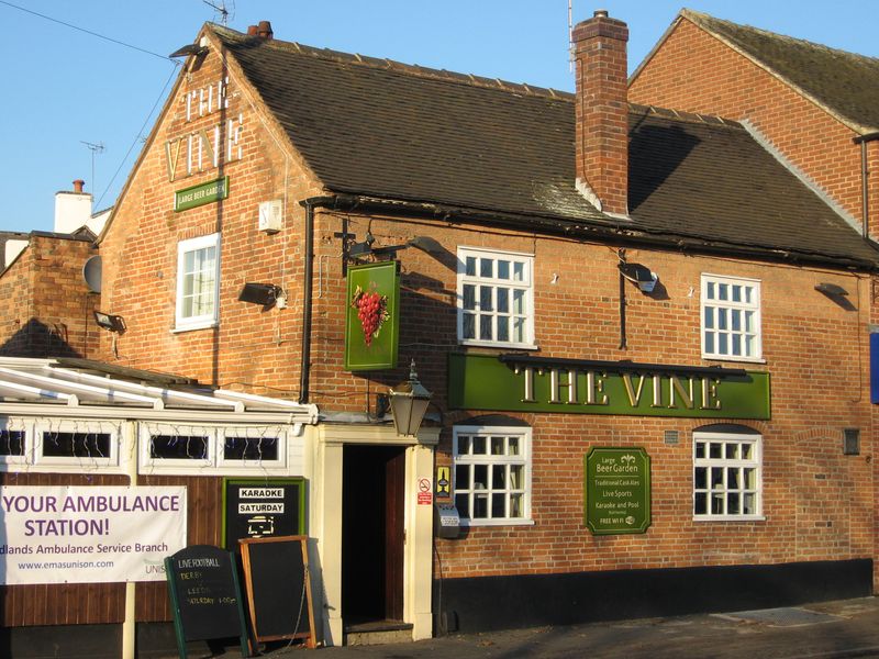 Vine, Mickleover. (Pub, External, Key). Published on 14-03-2013