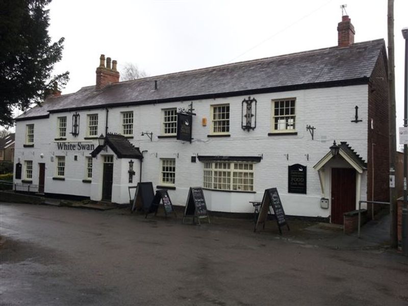 White Swan, Ockbrook. (Pub, External, Key). Published on 03-04-2013 