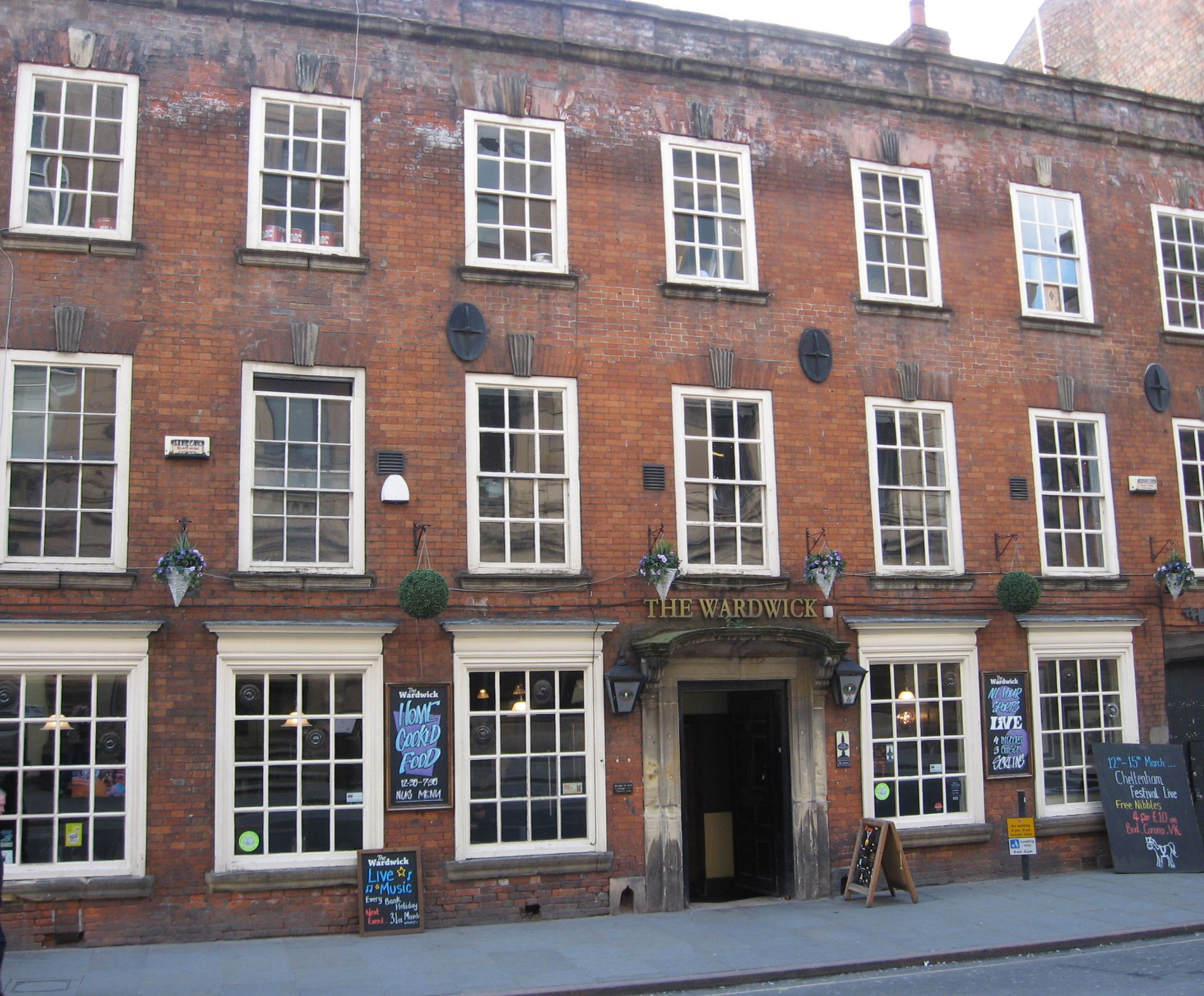 Wardwick, Derby. (Pub, External, Sign, Key). Published on 14-03-2013