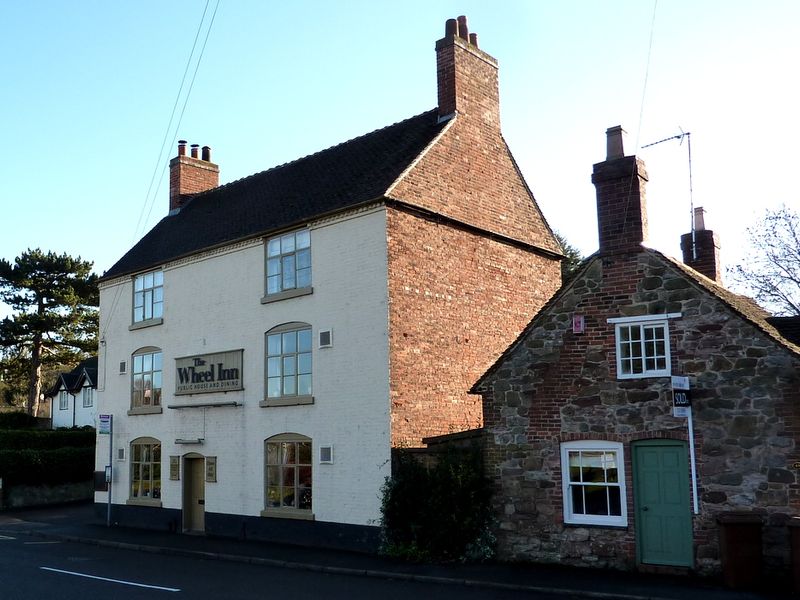Wheel, Ticknall. (Pub, External, Key). Published on 16-12-2012