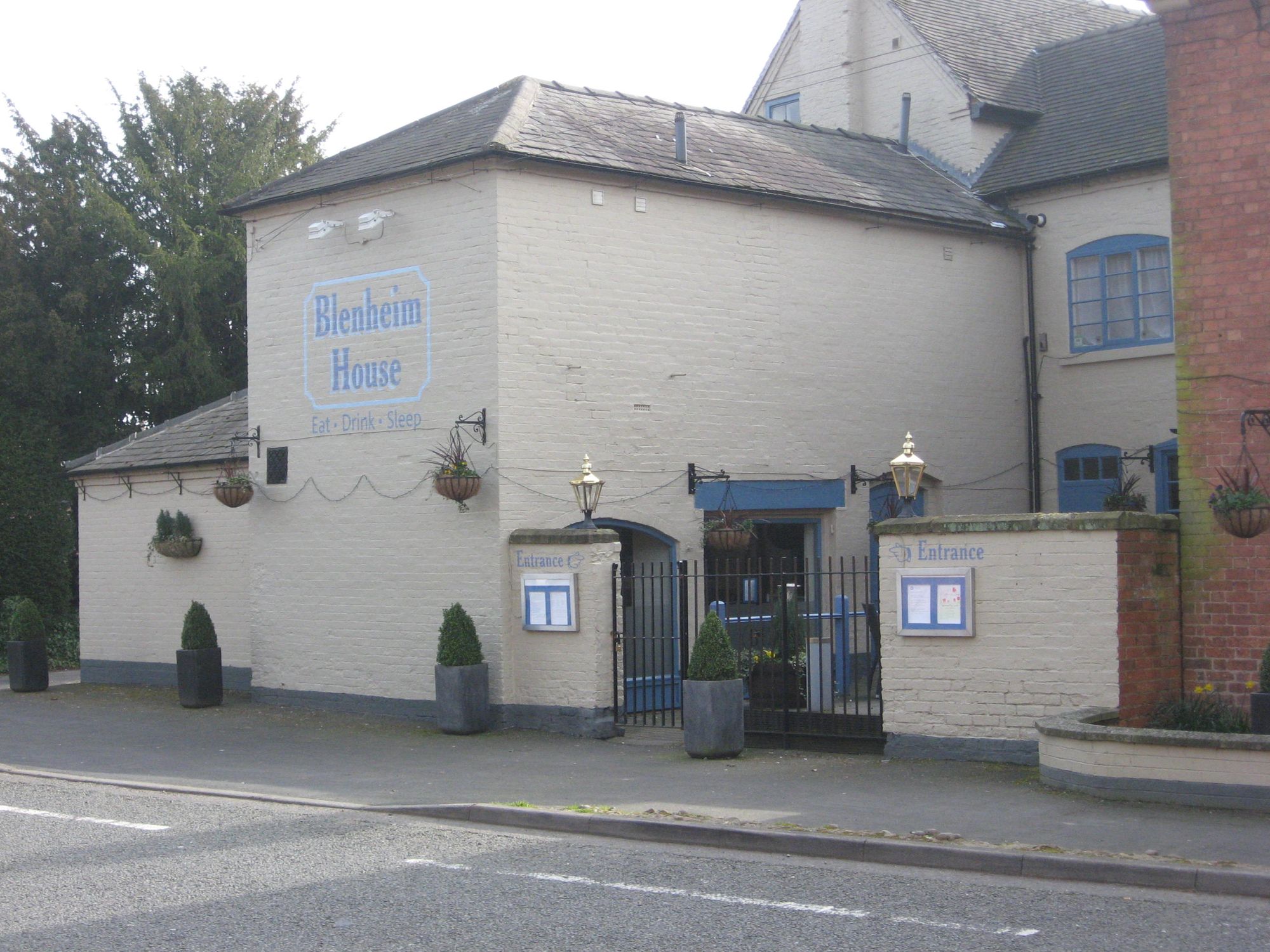 Blenheim House, Etwall. (Pub, External, Key). Published on 13-03-2014