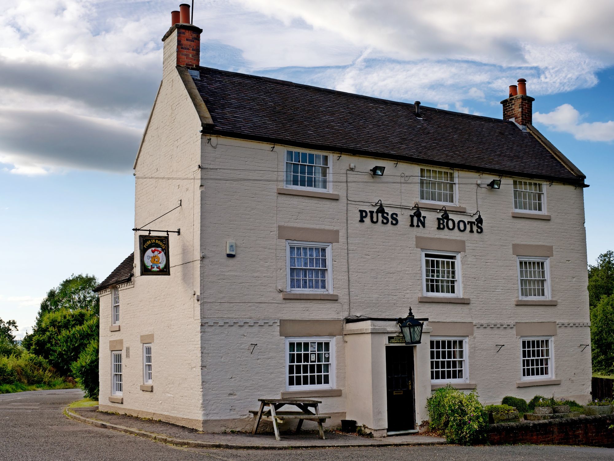 Puss in Boots, Windley, Duffield. (Pub, External, Key). Published on 04-08-2014