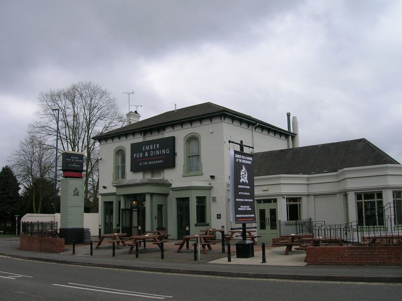 Broadway, Allestree, Derby. (Pub, External, Key). Published on 10-09-2013