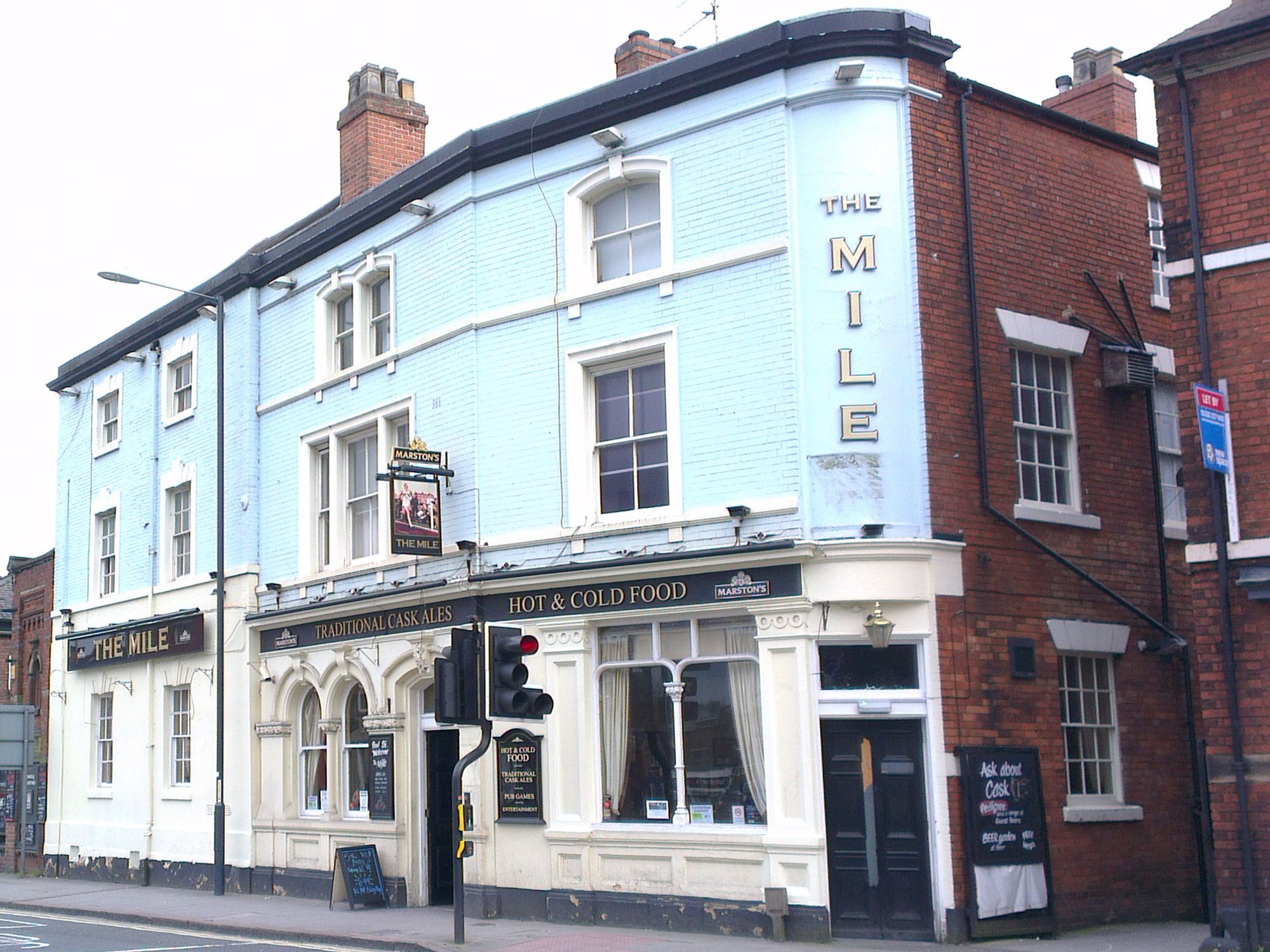 Mile, Derby. (Pub, External, Key). Published on 14-04-2014