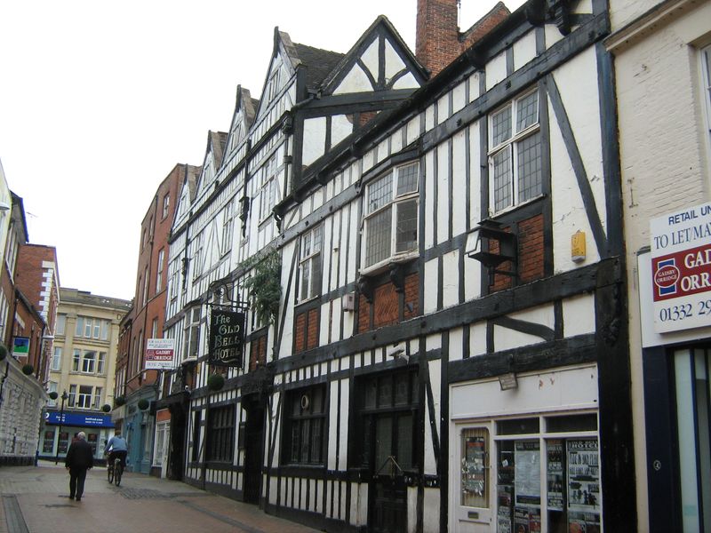 Olde Bell Hotel, Derby. (Pub, External, Key). Published on 28-10-2012 