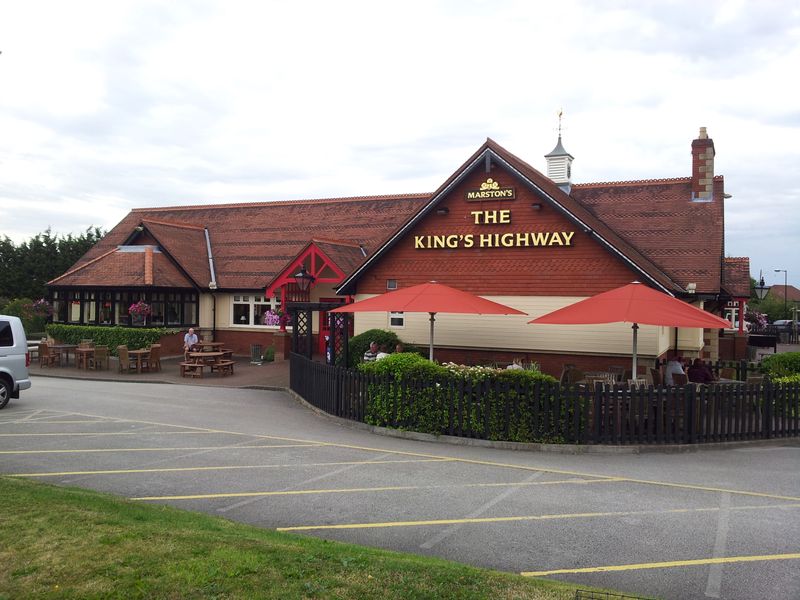 King's Highway, Derby. (Pub, External, Key). Published on 12-08-2014 