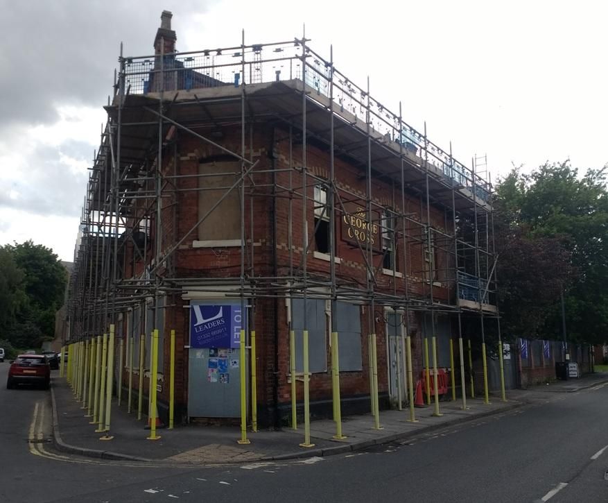 Conversion to flats. (Pub, External). Published on 26-07-2020