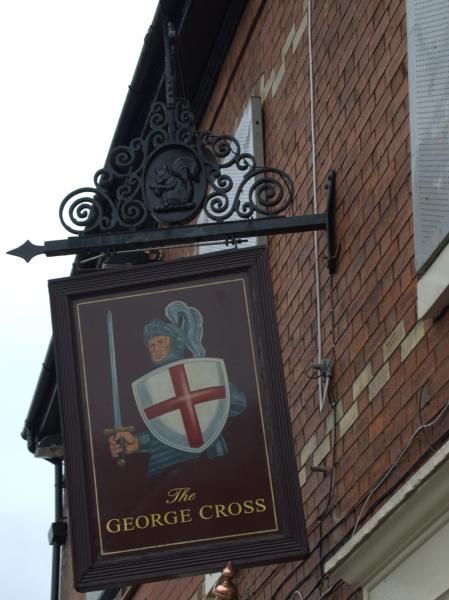 George Cross, Derby - sign. (Sign). Published on 19-11-2015