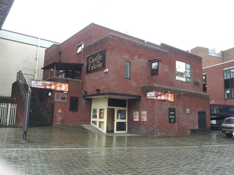 Castle & Falcon, Derby. (Pub, External, Key). Published on 03-04-2013