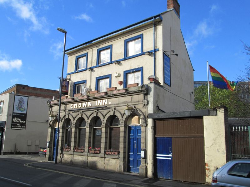 Crown Inn, Derby. (Pub, External, Key). Published on 03-11-2012