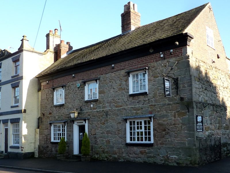 Chequers, Ticknall. (Pub, External, Key). Published on 16-12-2012 