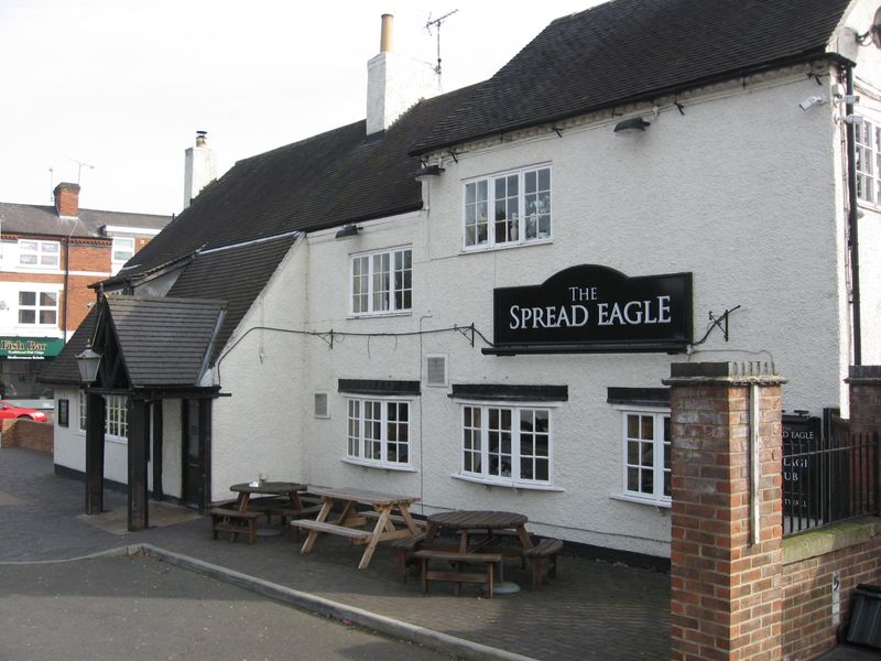 Spread Eagle, Etwall. (Pub, External, Key). Published on 13-03-2014