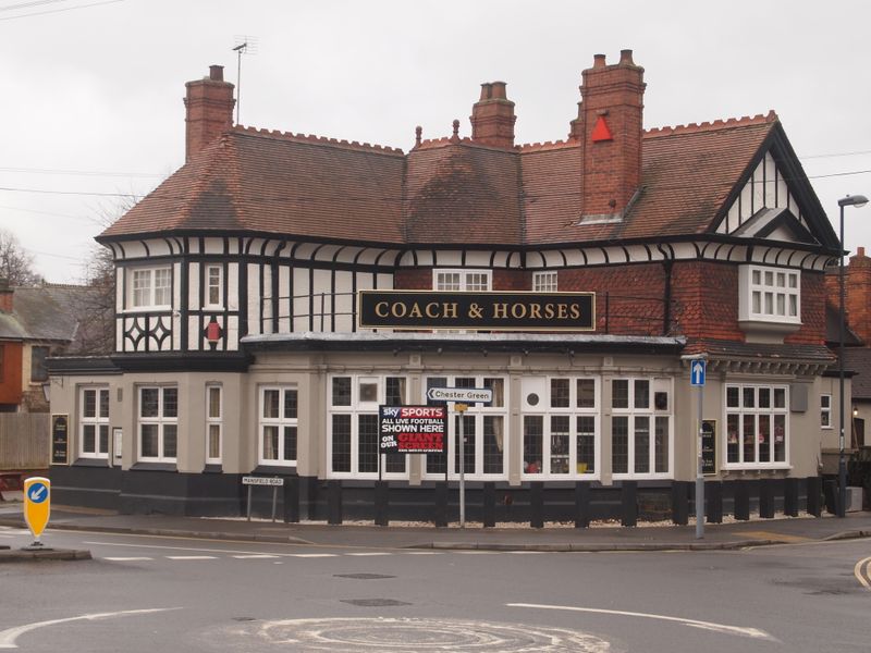 Coach & Horses, Derby. (Pub, External, Key). Published on 07-02-2014 