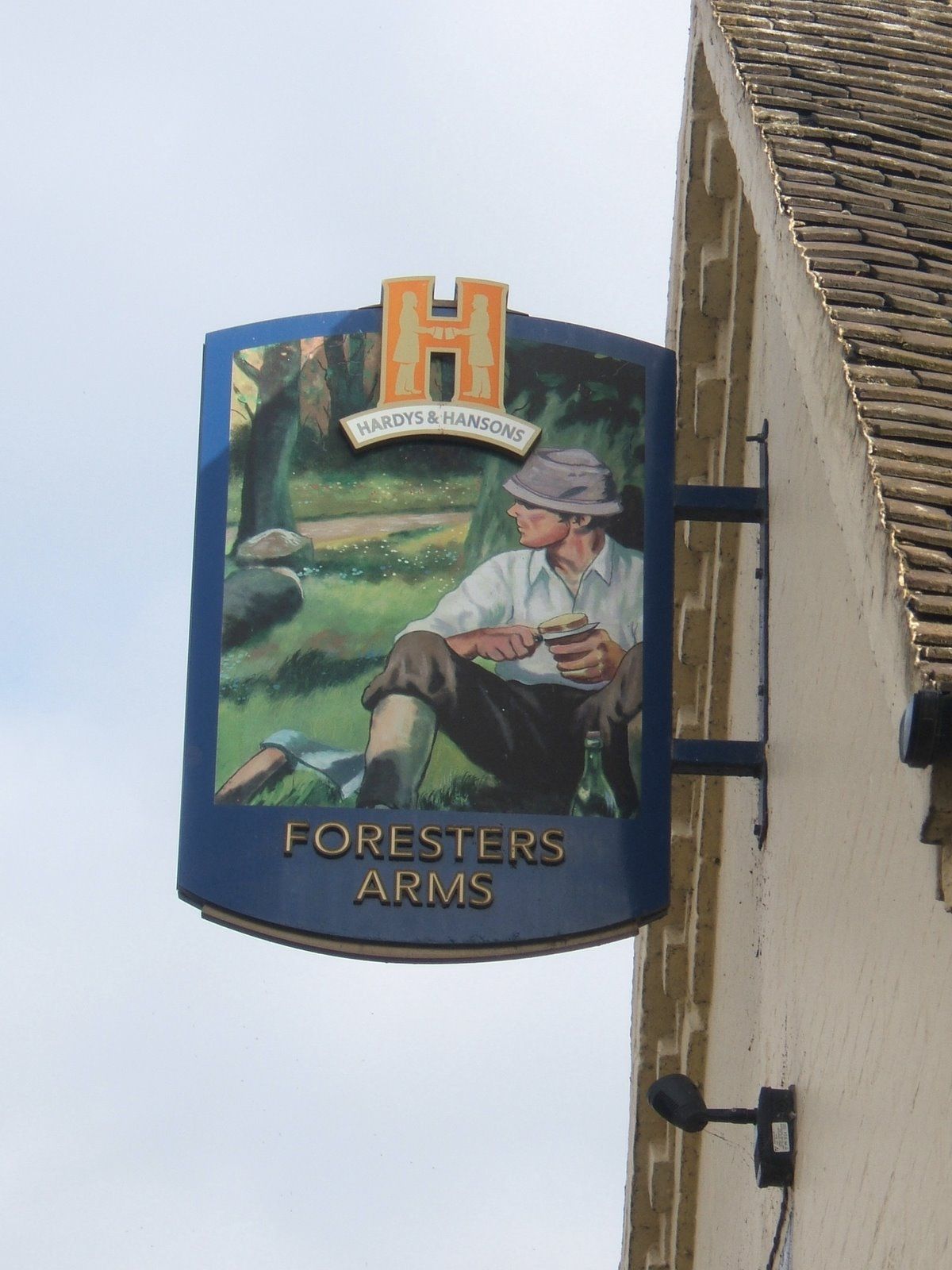 Foresters Arms, Scropton - sign. (Pub, Sign). Published on 16-09-2013