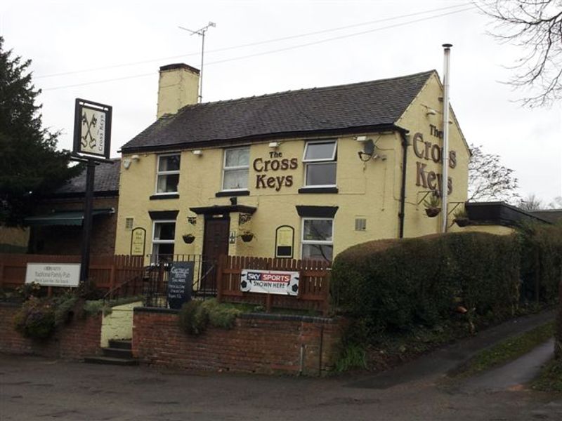 Cross Keys, Ockbrook. (Pub, External, Key). Published on 03-04-2013