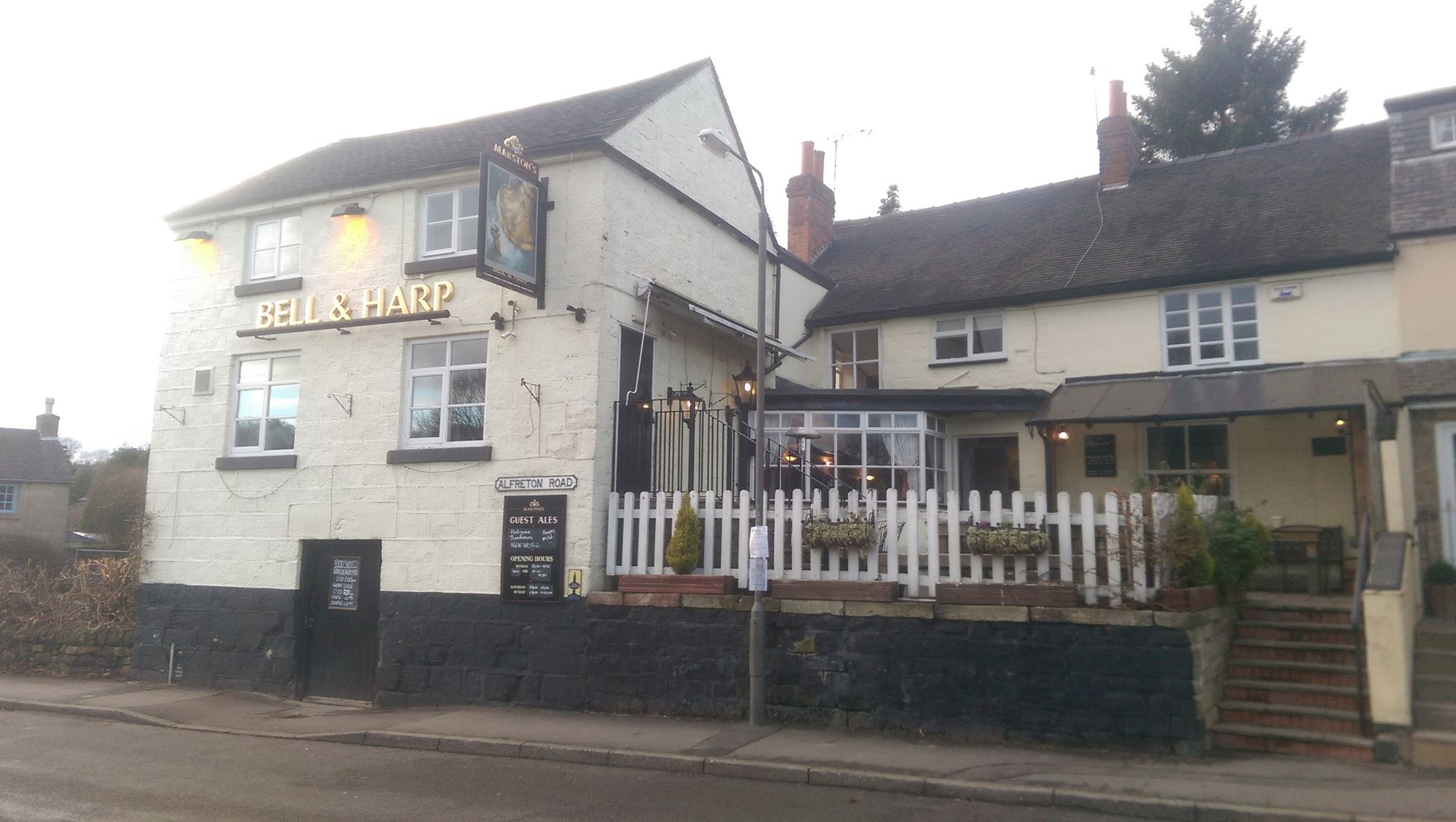 Bell & Harp, Little Eaton. (Pub, External, Key). Published on 22-02-2015