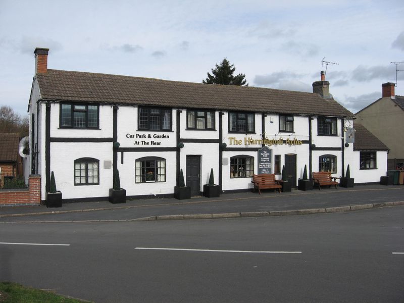 Harrington Arms, Thulston. (Pub, External, Key). Published on 18-03-2014 