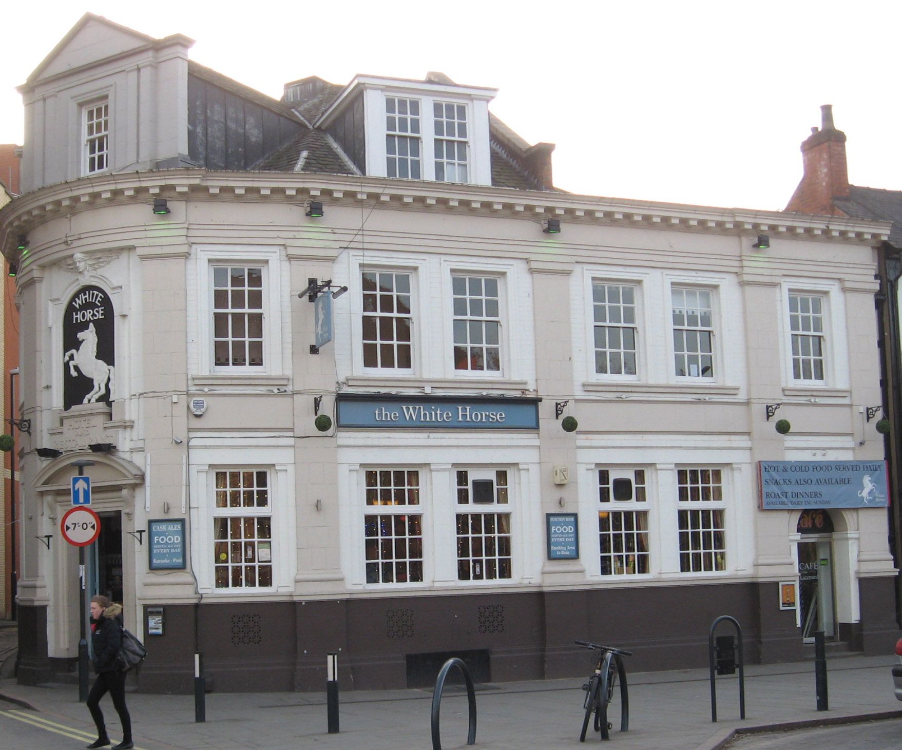 White Horse, Derby. (Pub, External). Published on 13-03-2013