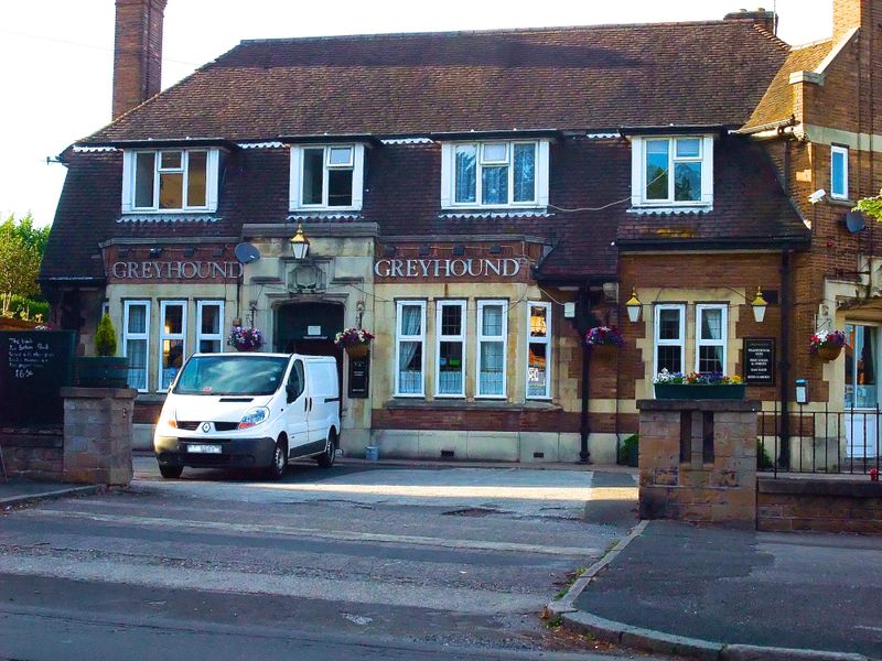 Greyhound Hotel, Derby. (Pub, External, Key). Published on 12-11-2015