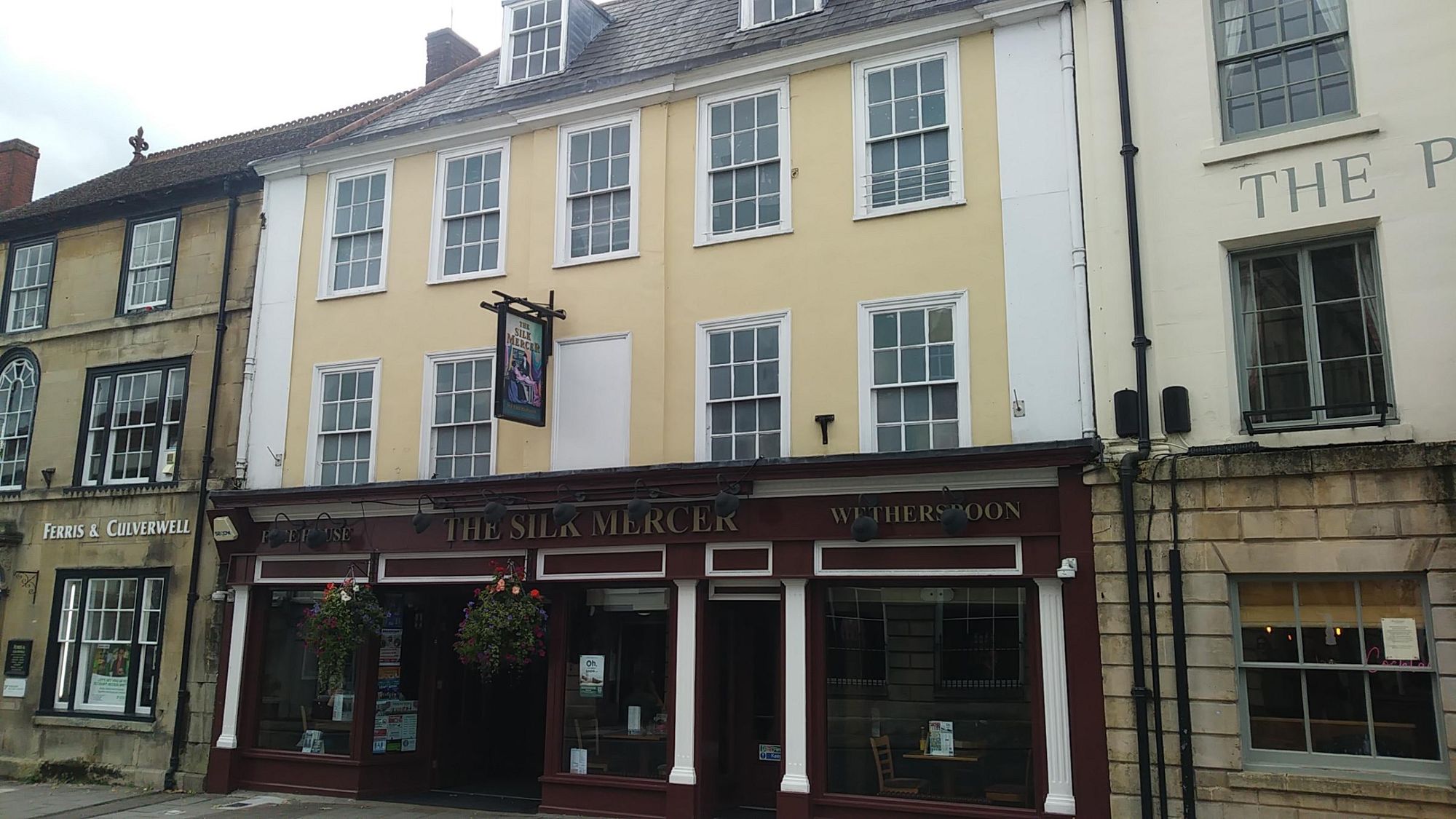 Silk Mercer, Devizes (Photo: Michael Green - 28/09/2024). (Pub, External, Key). Published on 31-10-2024