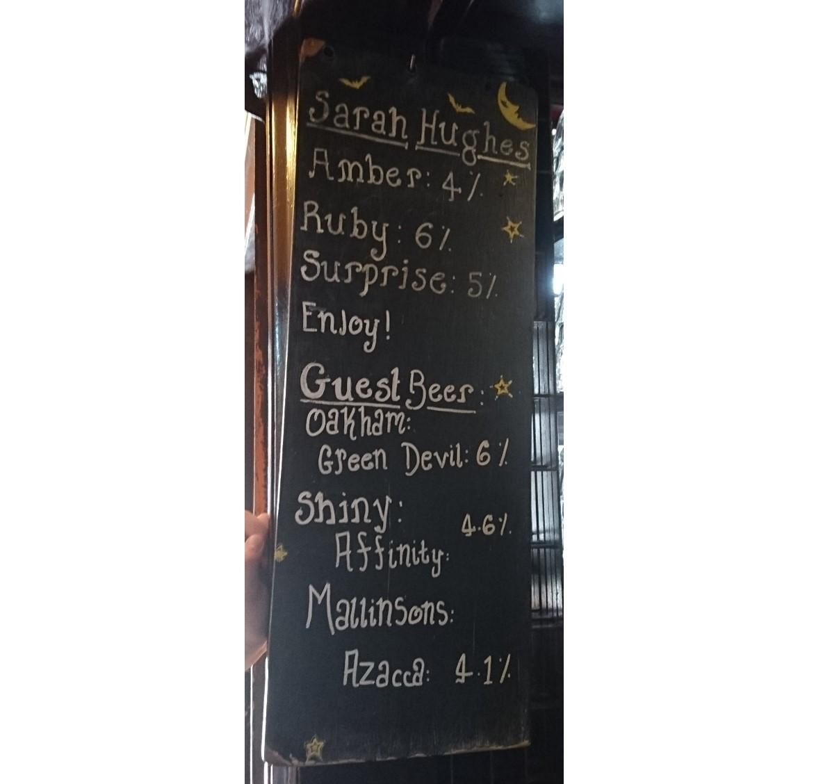 Beers in January 2018. (Sign). Published on 07-01-2018