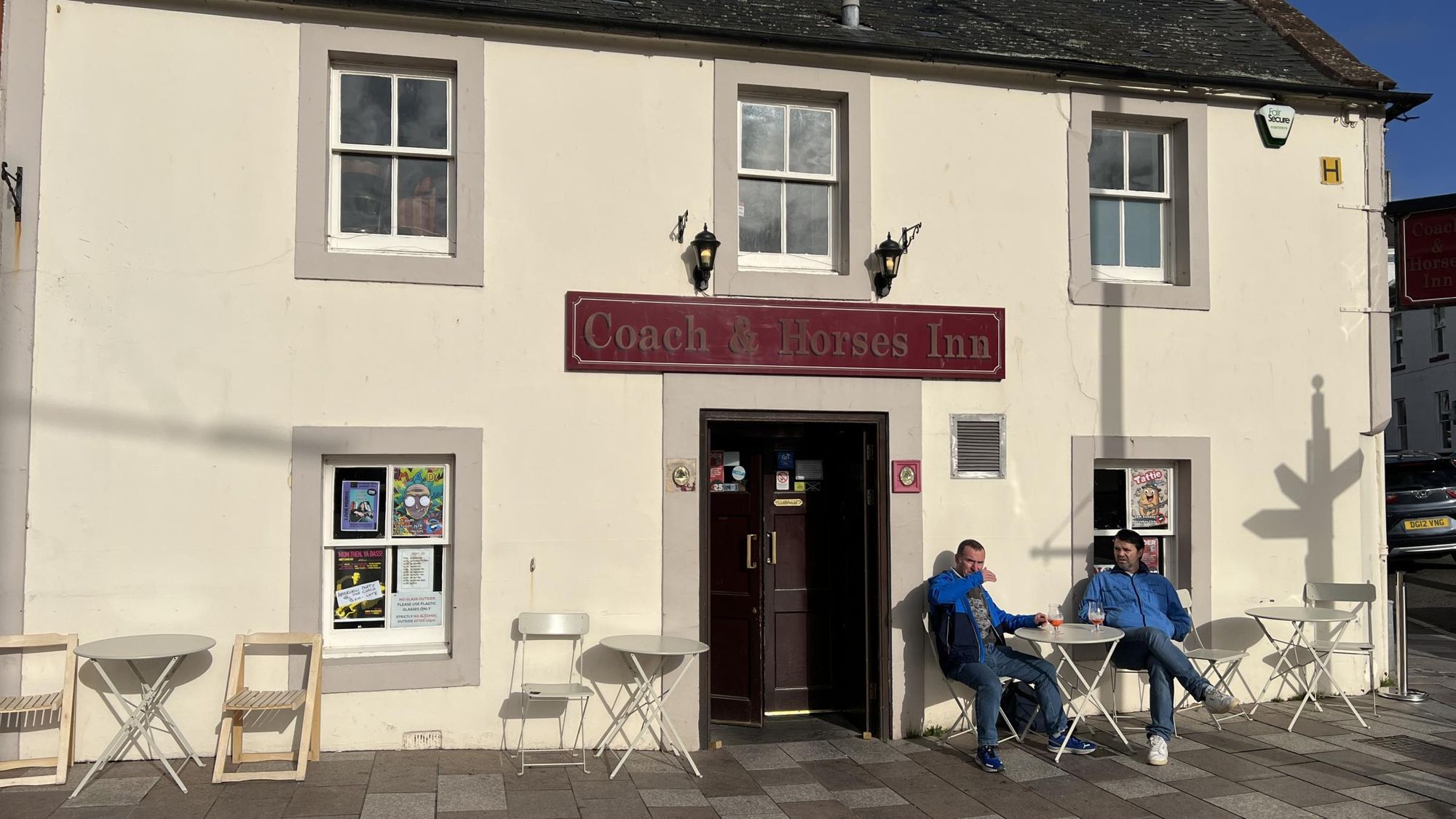 Coach & Horses Dumfries (Photo: Stuart McMahon - 26/10/2024). (Pub, External, Key). Published on 01-12-2024