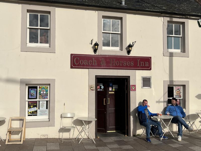 Coach & Horses Dumfries (Photo: Stuart McMahon - 26/10/2024). (Pub, External, Key). Published on 01-12-2024