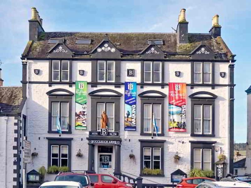 Buccleuch Arms Hotel (Photo: Andrew Blagbrough 05/02/2023). (Pub, External, Key). Published on 20-02-2023