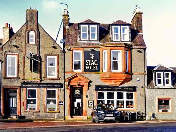 Stag Hotel (Photo: Andrew Blagbrough 01/02/2023). (Pub, External, Key). Published on 20-02-2023