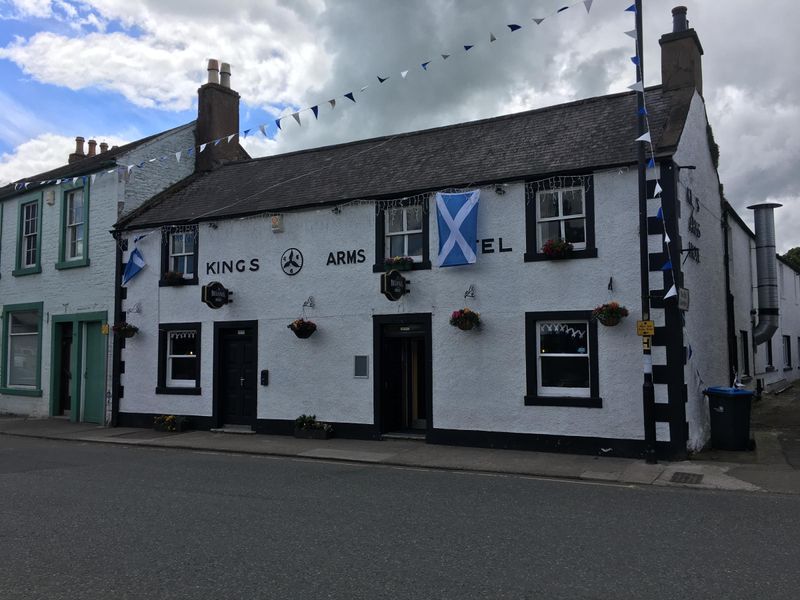 Kings Arms, Lochmaben (Photo: Jim McMahon - 06/07/2024). (Pub, External, Key). Published on 13-08-2024 