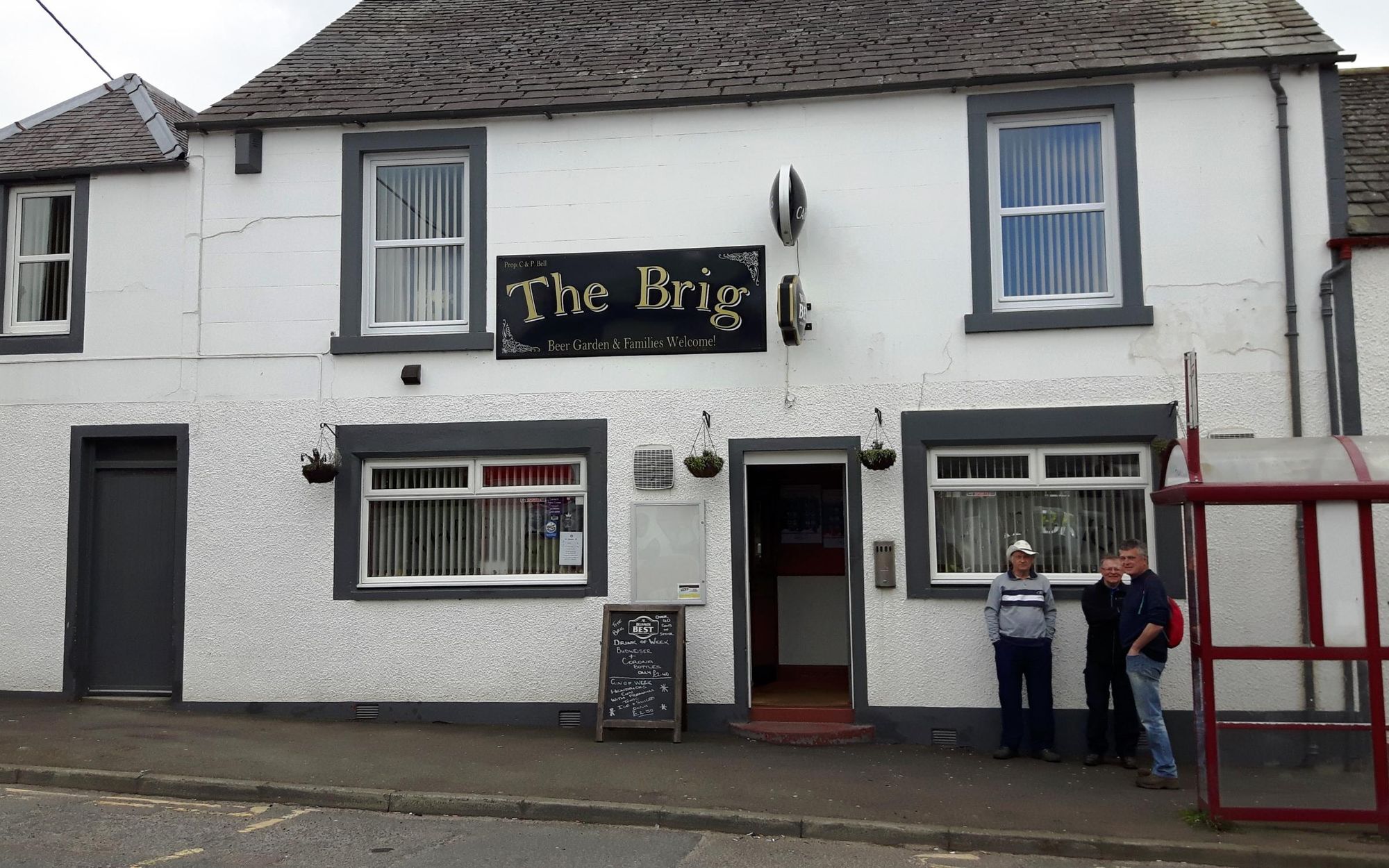 Brig Inn, Lockerbie. (Pub, External, Key). Published on 05-05-2017