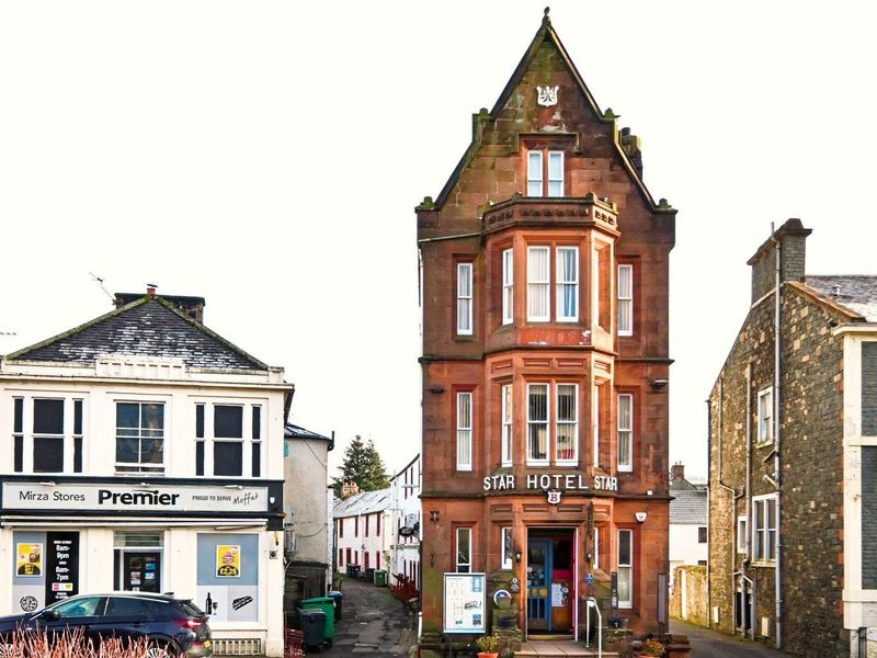 Star Hotel, Moffat (Photo: Andrew Blagbrough 05/02/2023). (Pub, External, Key). Published on 23-02-2023