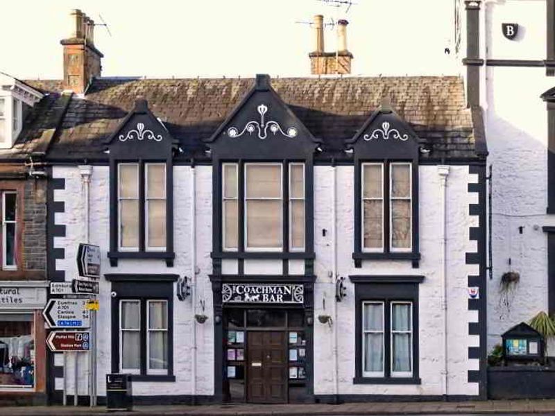 Coachman, Moffat (Photo: Andrew Blagbrough 01/02/2023). (Pub, External, Key). Published on 20-02-2023