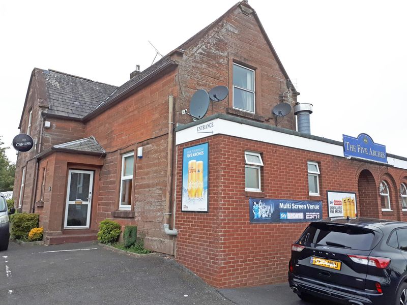 Five Arches, Annan Road, Dumfries. Photo by Christopher Perry. (Pub, External, Key). Published on 11-07-2024 