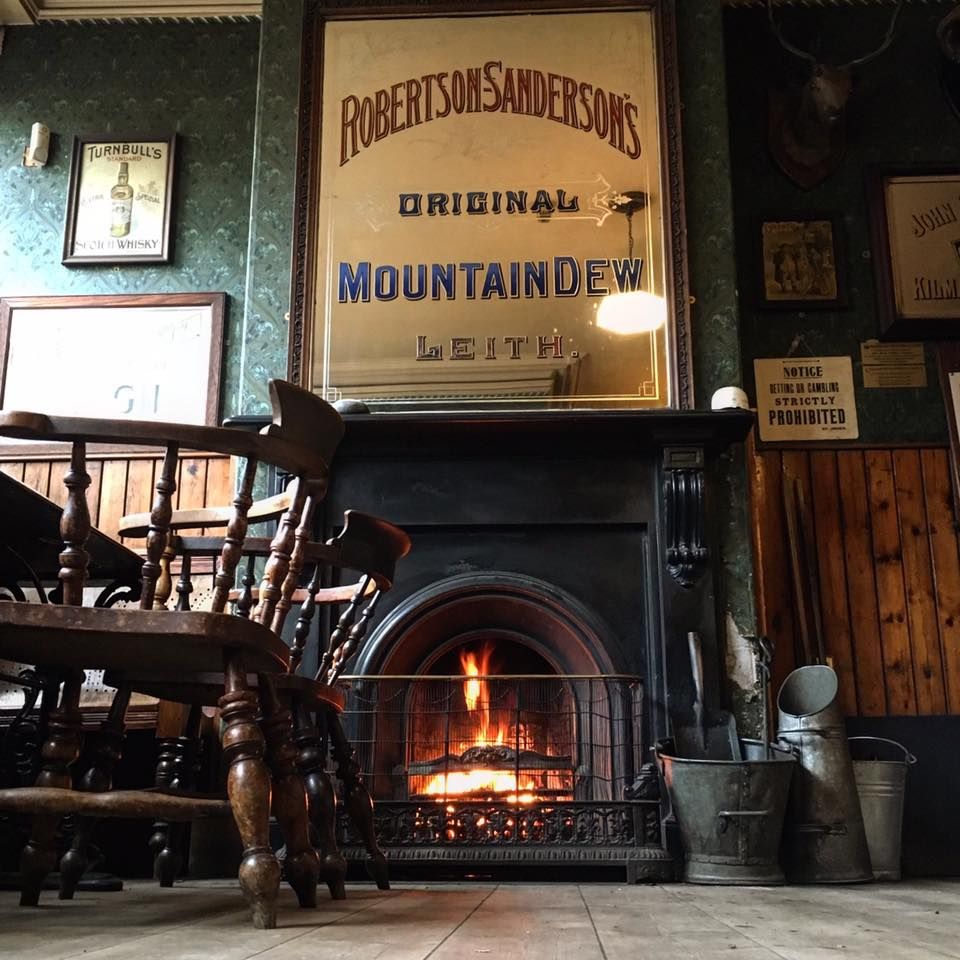 Sun Inn fireplace. (Pub, External). Published on 11-07-2022