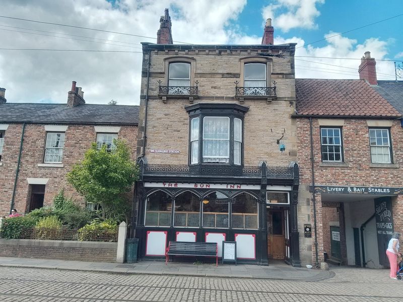 Sun at Beamish 2024. (Pub, External). Published on 24-06-2024