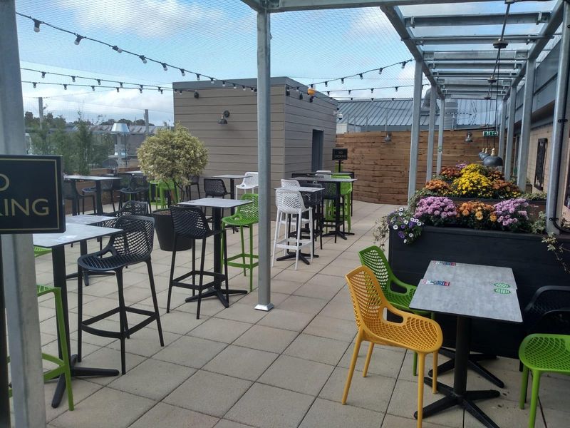 Roof terrace. (Pub, External, Garden). Published on 27-09-2020