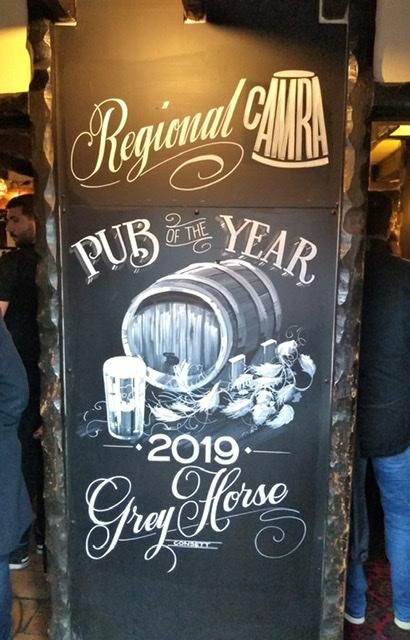 Regional pub the year 2019. (Pub, Award). Published on 03-11-2019