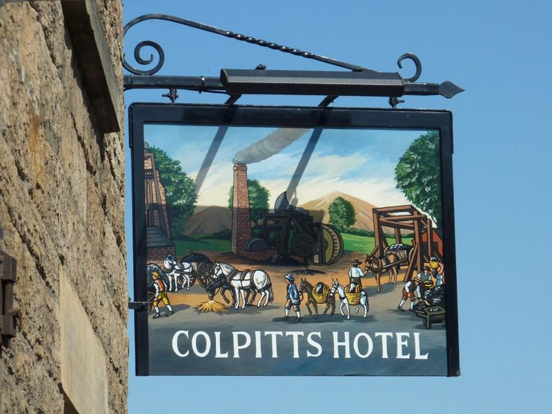 Colpitts sign. (Pub, Sign). Published on 01-01-1970