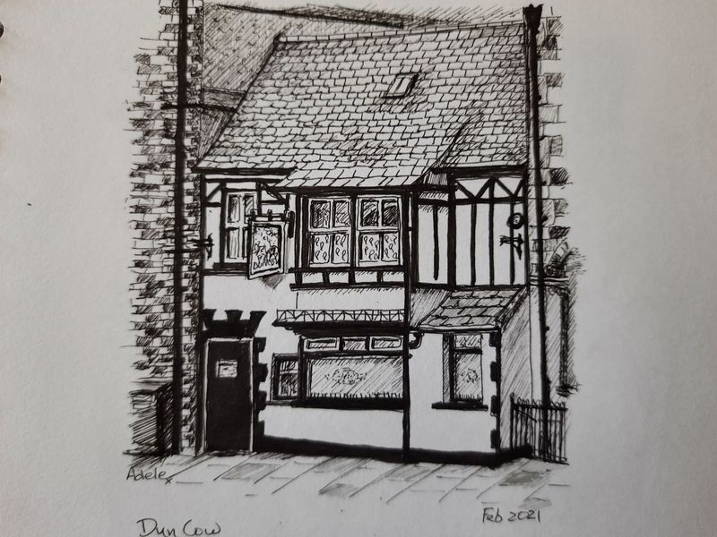 Drawing by Adele Shallow. (Pub, External, Key). Published on 12-05-2021