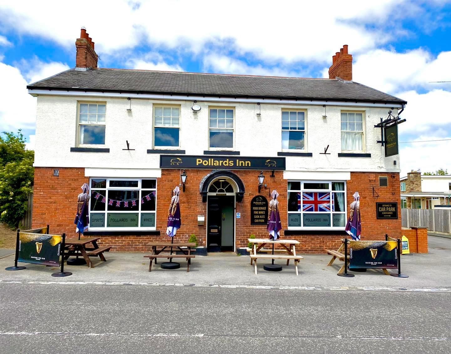 Pollards face on. (Pub, External). Published on 11-08-2022