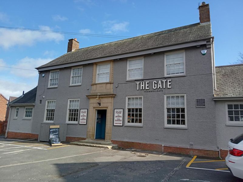 Refurbished Gate. (Pub, External). Published on 22-03-2022